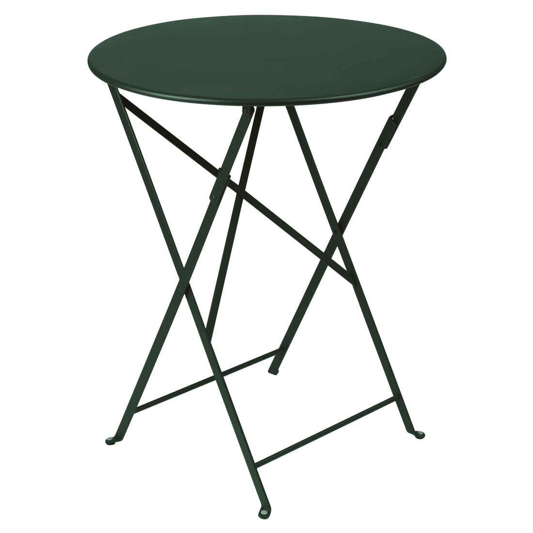 TABLE RONDE BISTRO Ø 60 CM FERMOB Vert cèdre