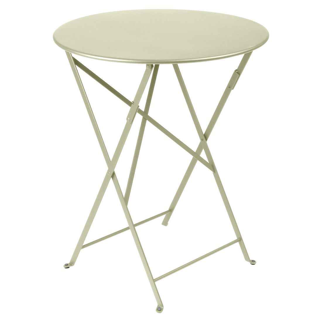 TABLE RONDE BISTRO Ø 60 CM FERMOB Vert tilleul