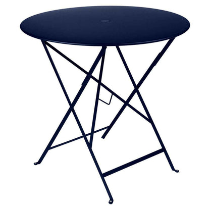 TABLE RONDE BISTRO Ø 77 CM FERMOB Bleu abysse