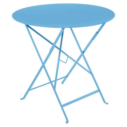TABLE RONDE BISTRO Ø 77 CM FERMOB Bleu maya