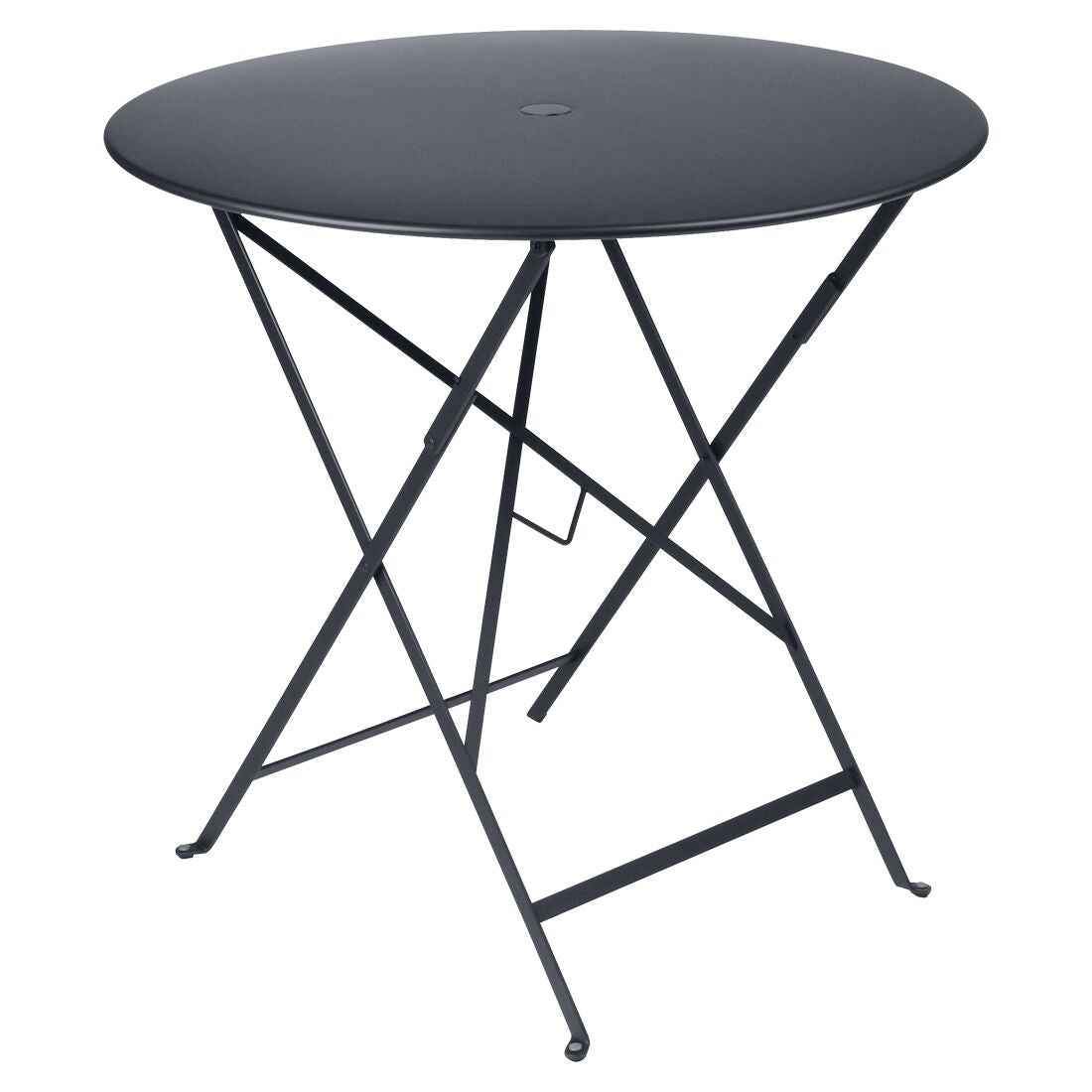 TABLE RONDE BISTRO Ø 77 CM FERMOB Carbone