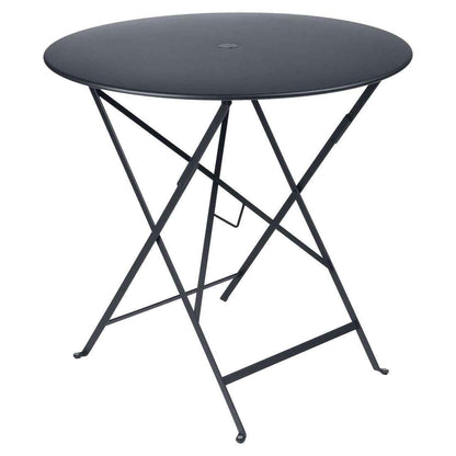 TABLE RONDE BISTRO Ø 77 CM FERMOB Carbone