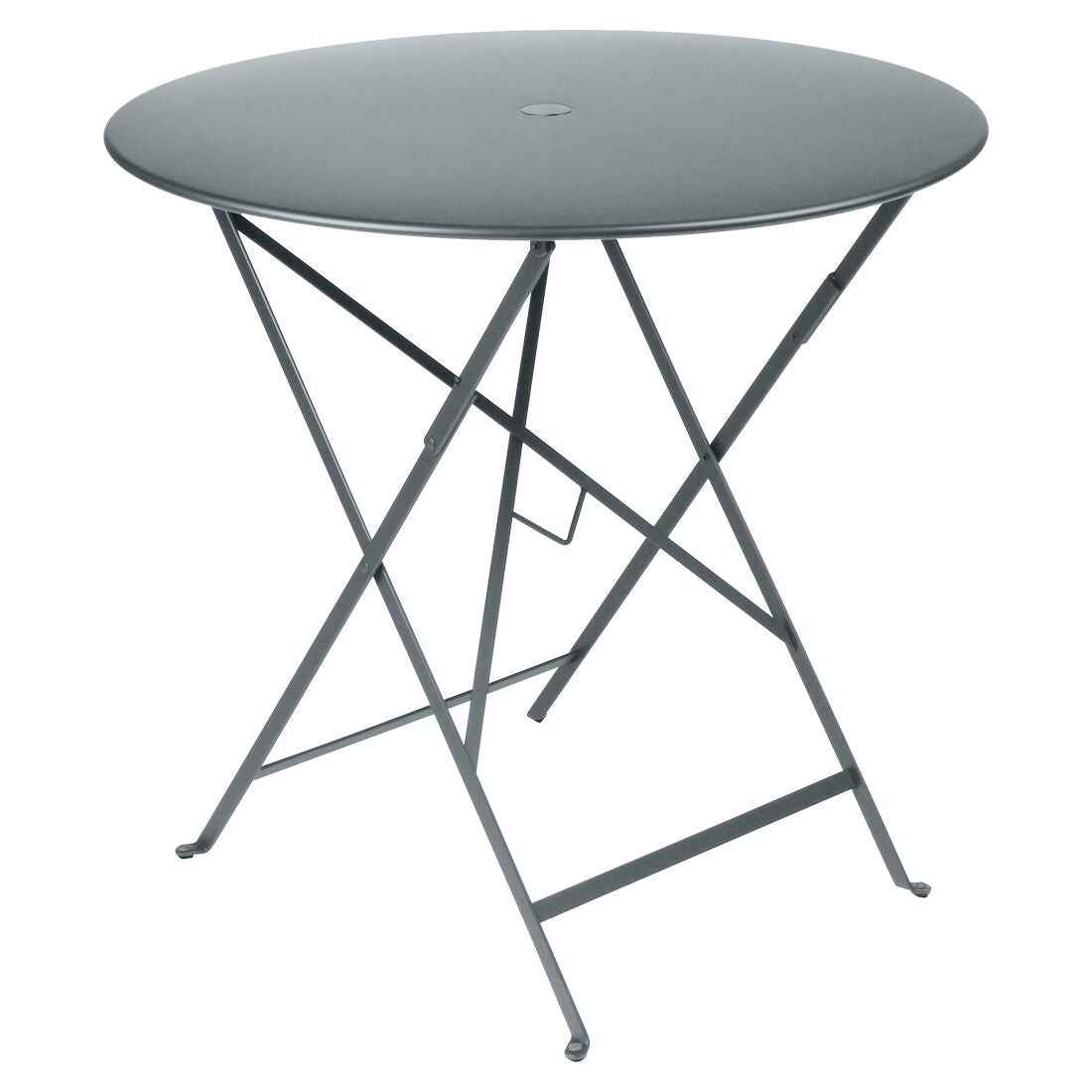 TABLE RONDE BISTRO Ø 77 CM FERMOB Gris orage