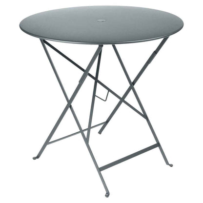 TABLE RONDE BISTRO Ø 77 CM FERMOB Gris orage