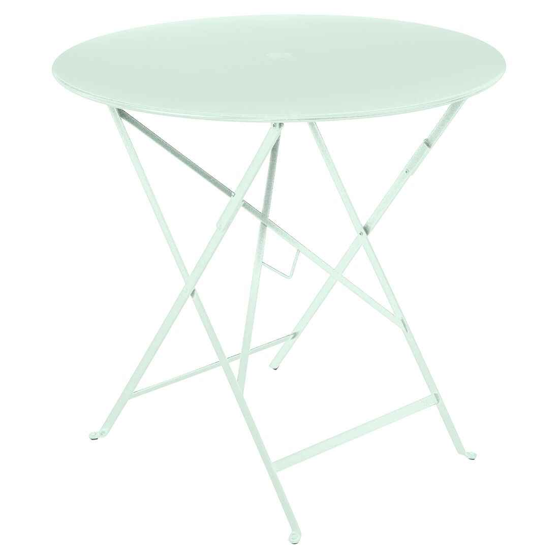 TABLE RONDE BISTRO Ø 77 CM FERMOB Menthe glaciale