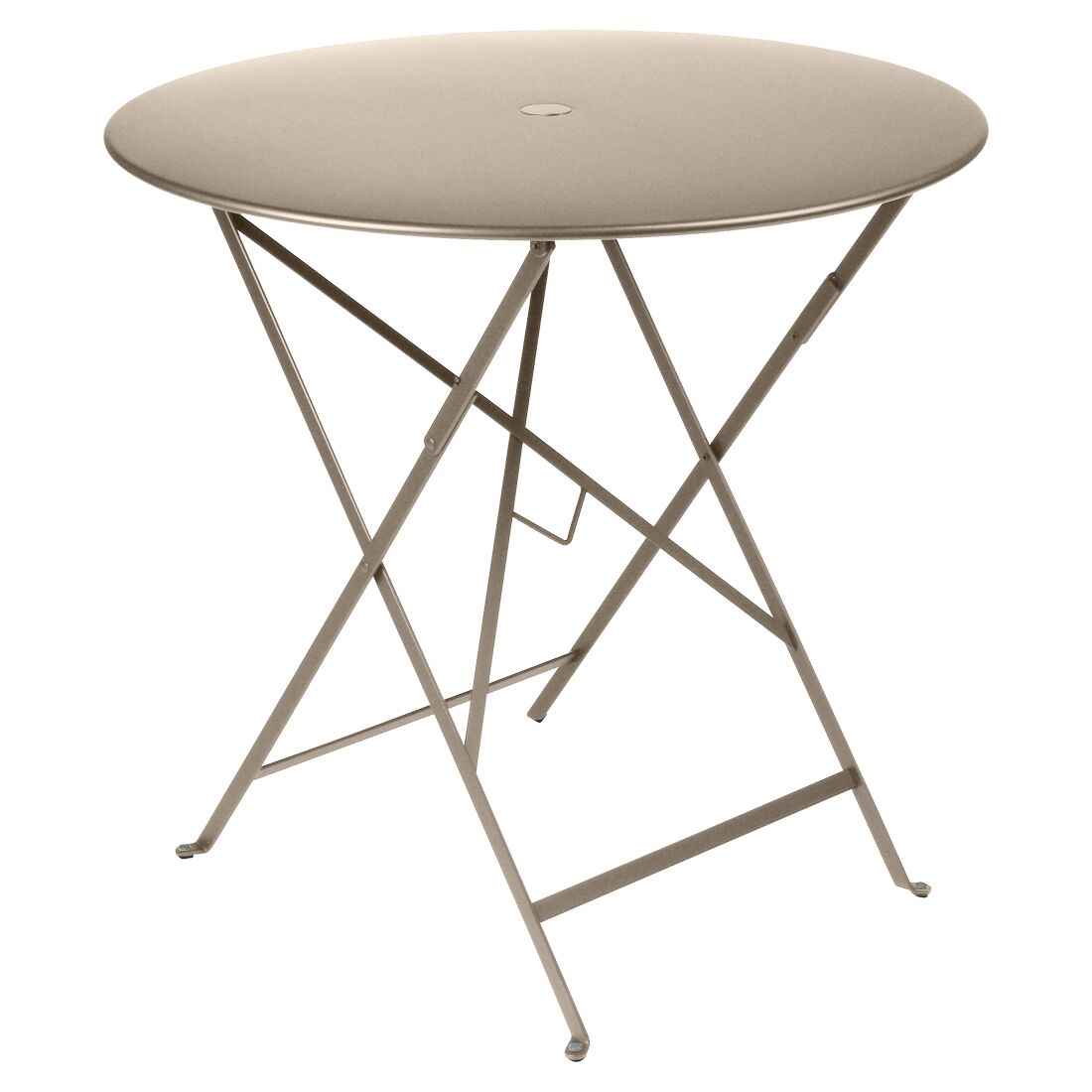 TABLE RONDE BISTRO Ø 77 CM FERMOB Muscade