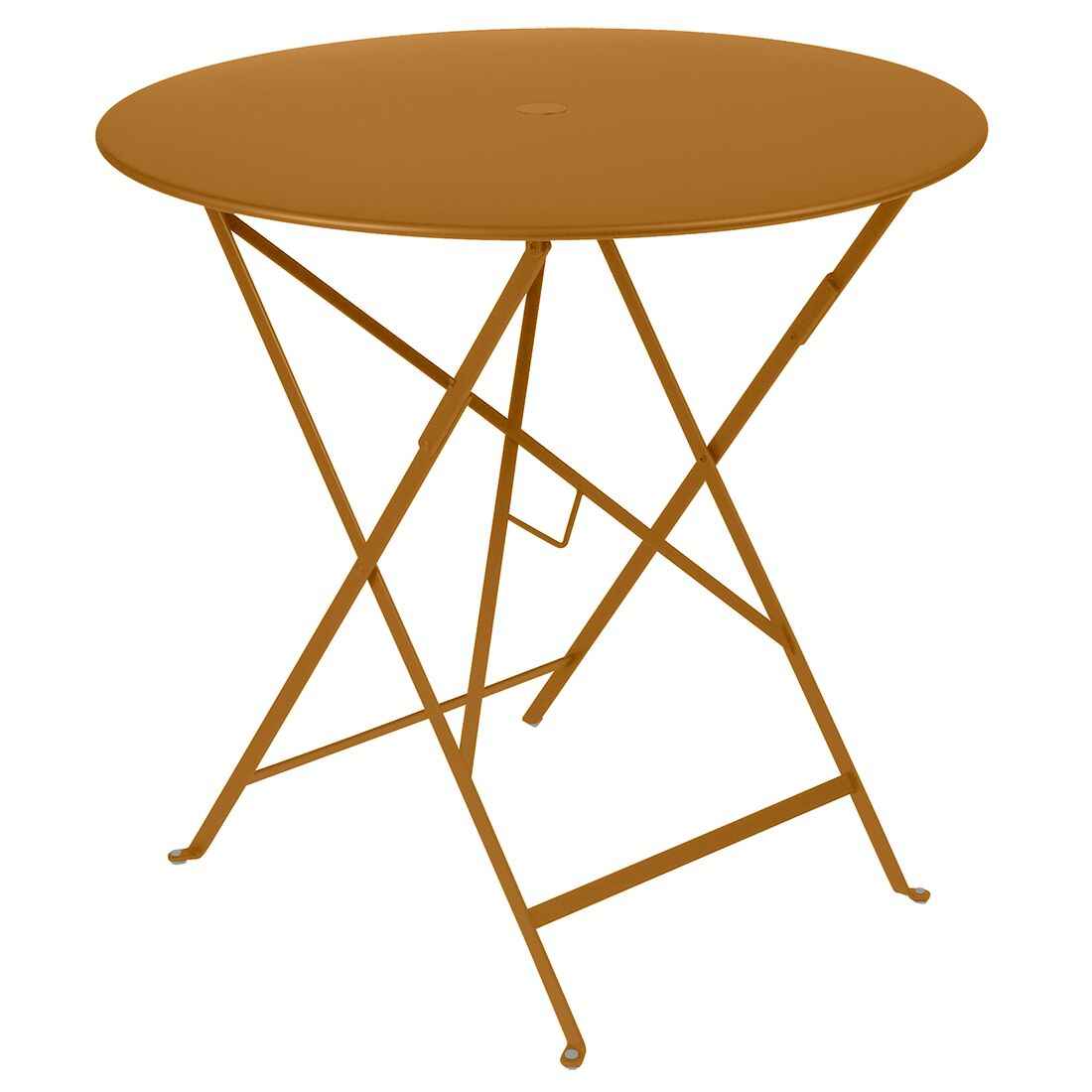 TABLE RONDE BISTRO Ø 77 CM FERMOB Pain d'épices