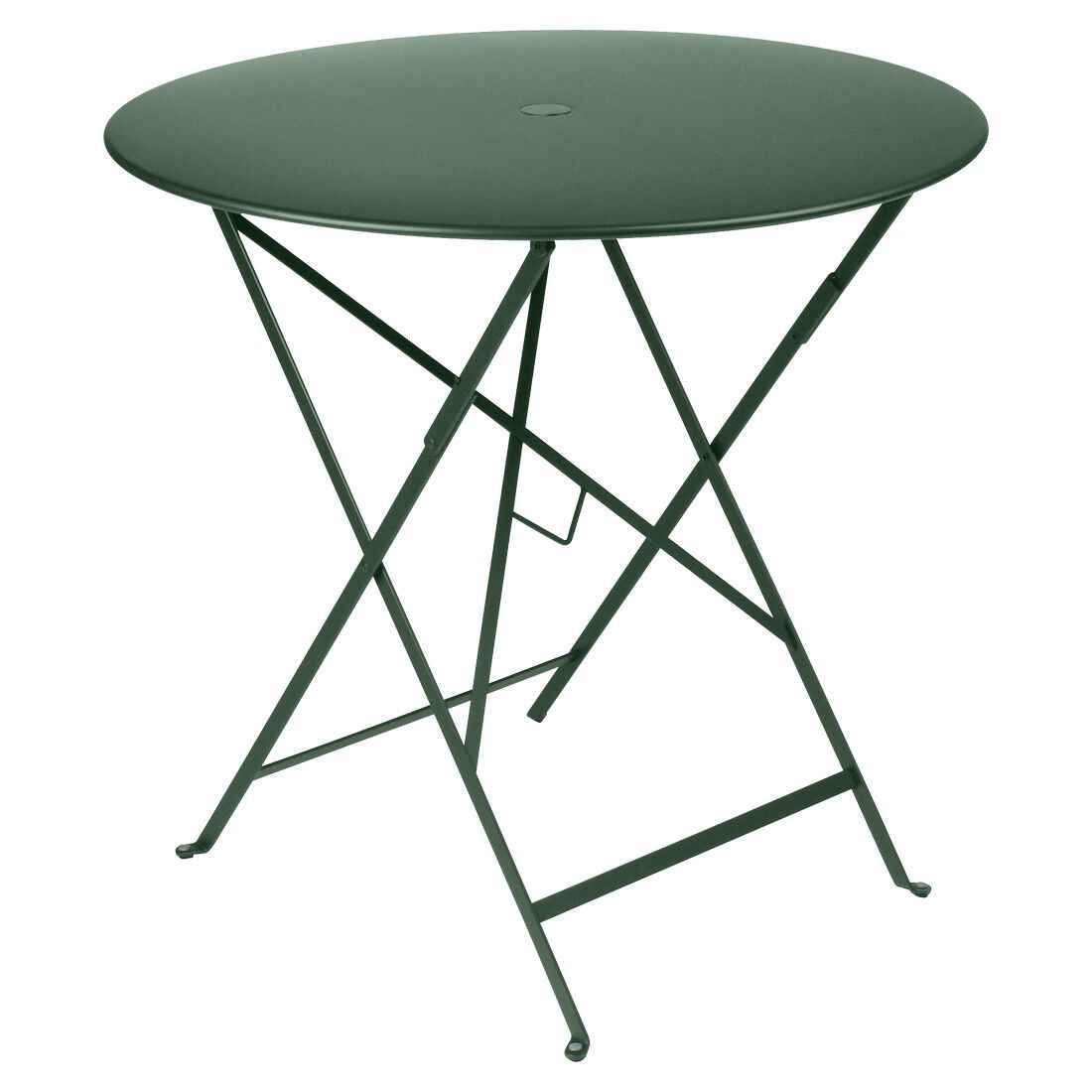 TABLE RONDE BISTRO Ø 77 CM FERMOB Vert cèdre