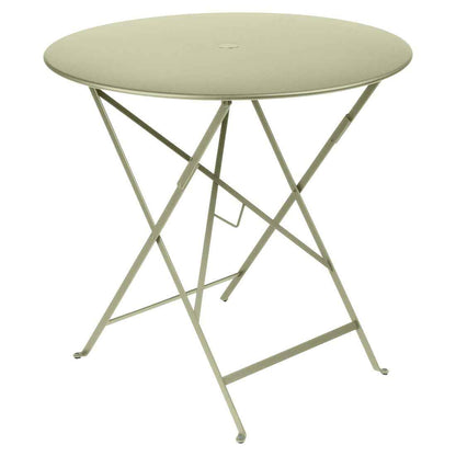 TABLE RONDE BISTRO Ø 77 CM FERMOB Vert tilleul