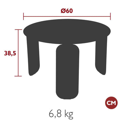 TABLE BASSE BEBOP Ø 60 CM FERMOB