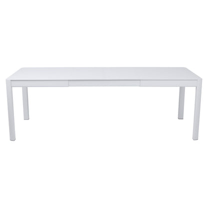 TABLE 2 ALLONGES RIBAMBELLE 149/234 X 100 CM FERMOB Blanc coton