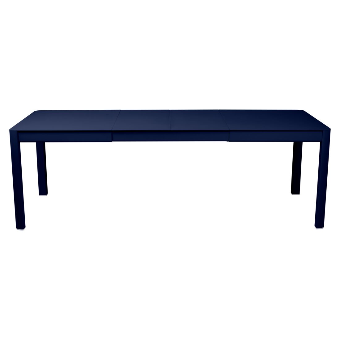 TABLE 2 ALLONGES RIBAMBELLE 149/234 X 100 CM FERMOB Bleu abysse