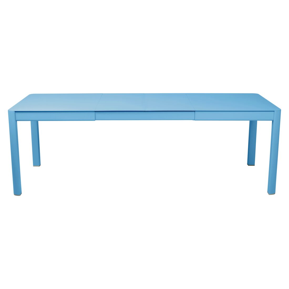 TABLE 2 ALLONGES RIBAMBELLE 149/234 X 100 CM FERMOB Bleu maya