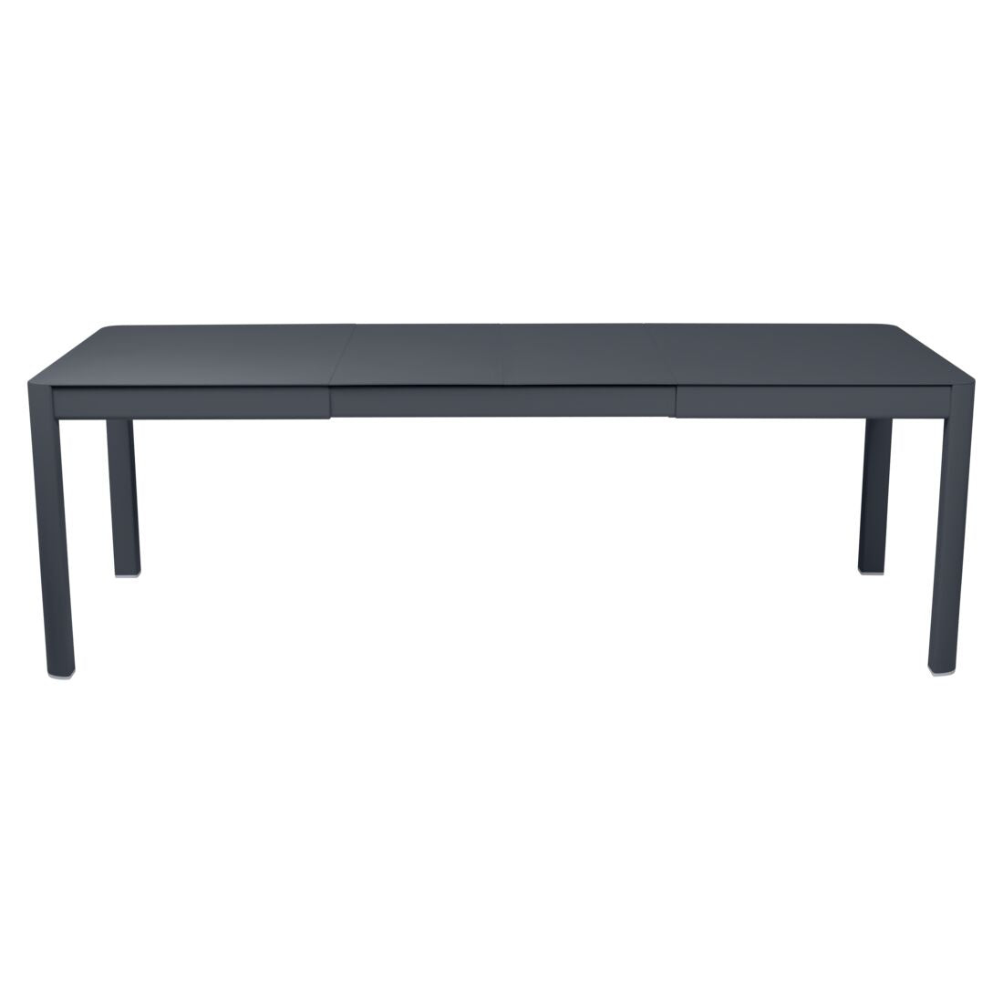 TABLE 2 ALLONGES RIBAMBELLE 149/234 X 100 CM FERMOB Carbone