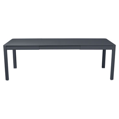 TABLE 2 ALLONGES RIBAMBELLE 149/234 X 100 CM FERMOB Carbone
