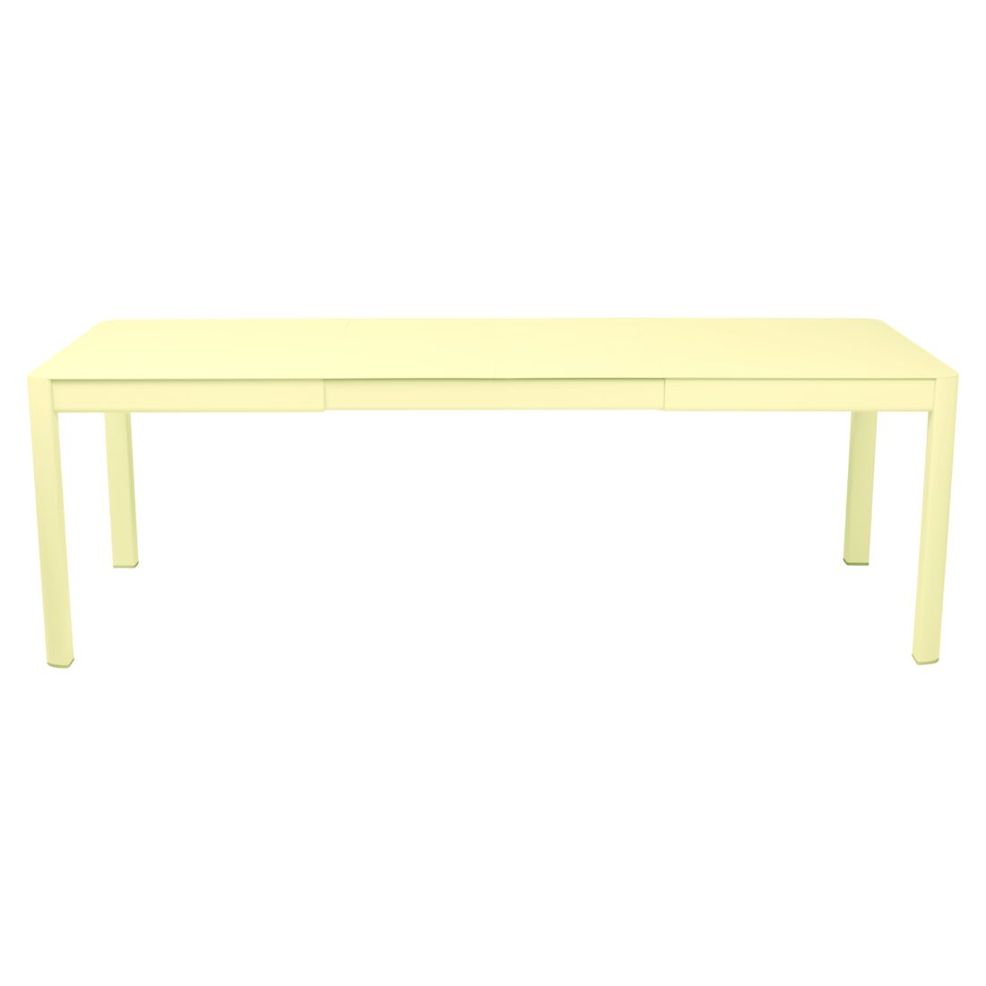 TABLE 2 ALLONGES RIBAMBELLE 149/234 X 100 CM FERMOB Citron givré