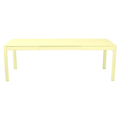 TABLE 2 ALLONGES RIBAMBELLE 149/234 X 100 CM FERMOB Citron givré