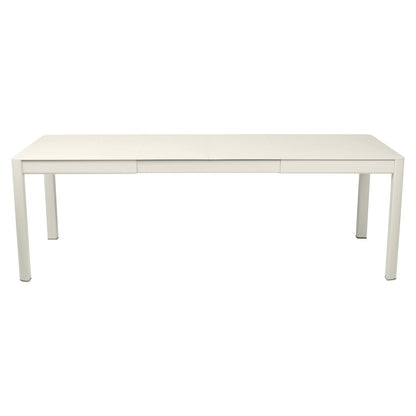 TABLE 2 ALLONGES RIBAMBELLE 149/234 X 100 CM FERMOB Gris argile