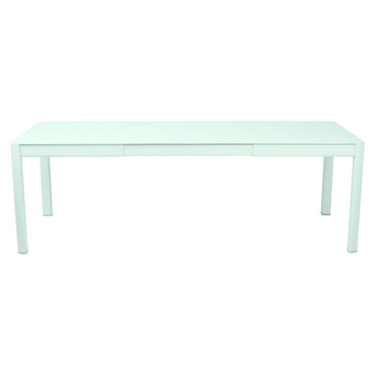 TABLE 2 ALLONGES RIBAMBELLE 149/234 X 100 CM FERMOB Menthe glaciale
