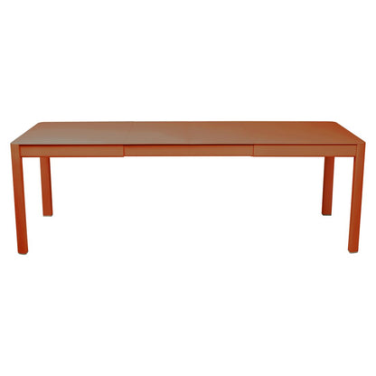 TABLE 2 ALLONGES RIBAMBELLE 149/234 X 100 CM FERMOB Orange confite