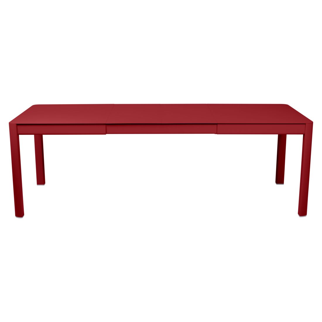TABLE 2 ALLONGES RIBAMBELLE 149/234 X 100 CM FERMOB Piment