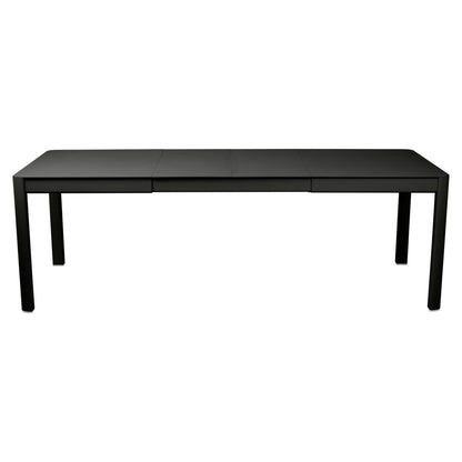 TABLE 2 ALLONGES RIBAMBELLE 149/234 X 100 CM FERMOB Réglisse