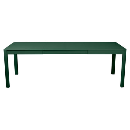 TABLE 2 ALLONGES RIBAMBELLE 149/234 X 100 CM FERMOB Vert cèdre