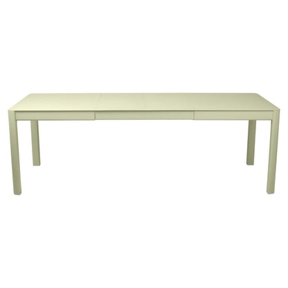 TABLE 2 ALLONGES RIBAMBELLE 149/234 X 100 CM FERMOB Vert tilleul