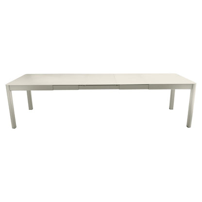 TABLE 3 ALLONGES XL RIBAMBELLE 149/299 X 100 CM FERMOB Gris argile