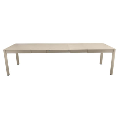 TABLE 3 ALLONGES XL RIBAMBELLE 149/299 X 100 CM FERMOB Muscade