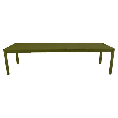 TABLE 3 ALLONGES XL RIBAMBELLE 149/299 X 100 CM FERMOB Pesto