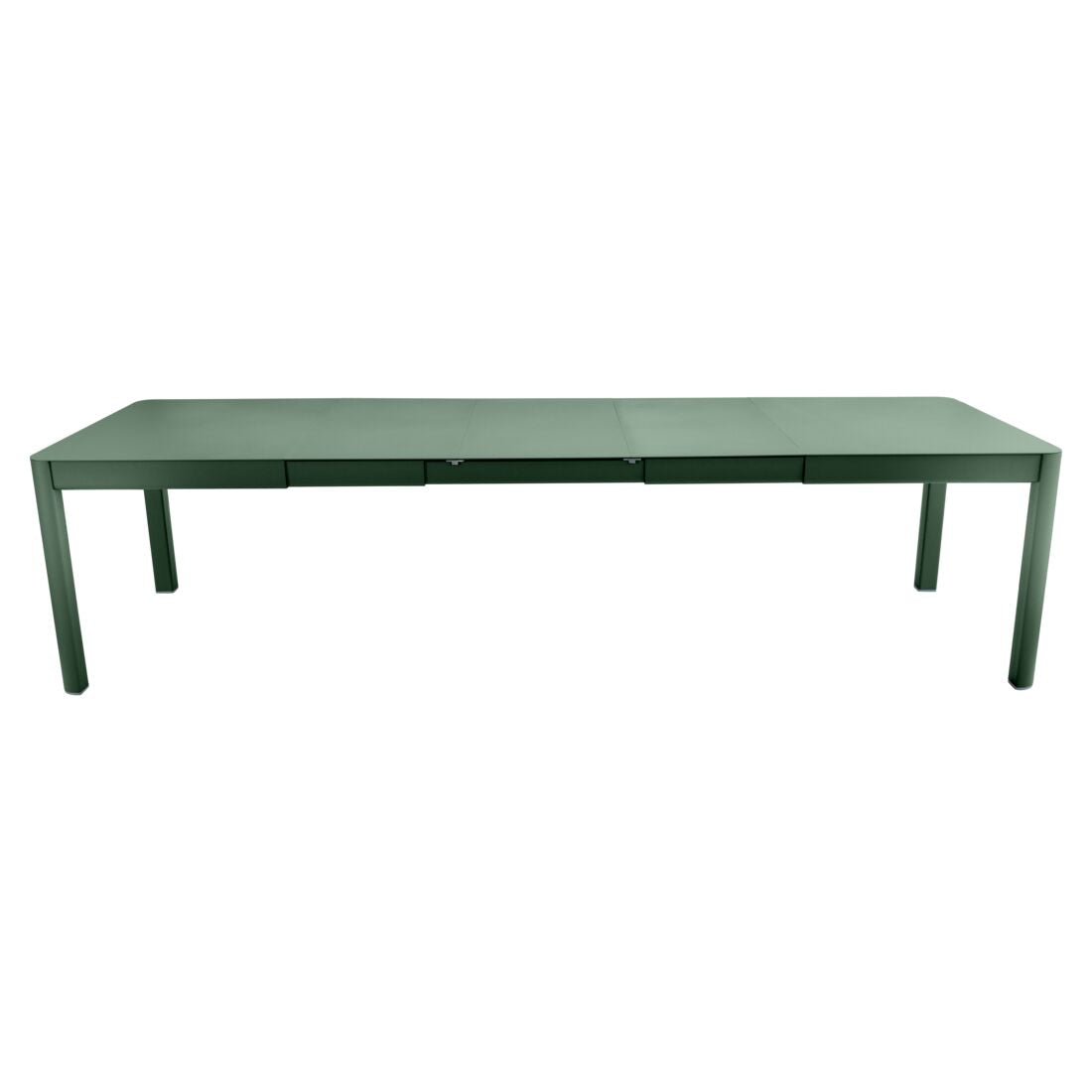 TABLE 3 ALLONGES XL RIBAMBELLE 149/299 X 100 CM FERMOB Vert cèdre