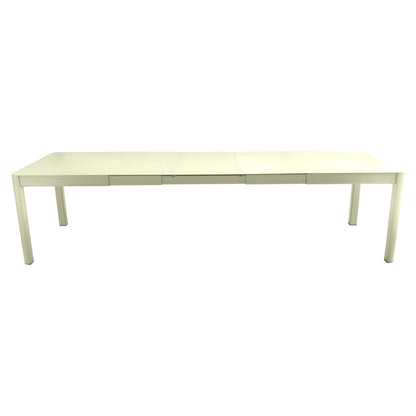 TABLE 3 ALLONGES XL RIBAMBELLE 149/299 X 100 CM FERMOB Vert tilleul