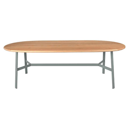 TABLE CHÊNE OVALE SO'O 220 X 95 CM FERMOB