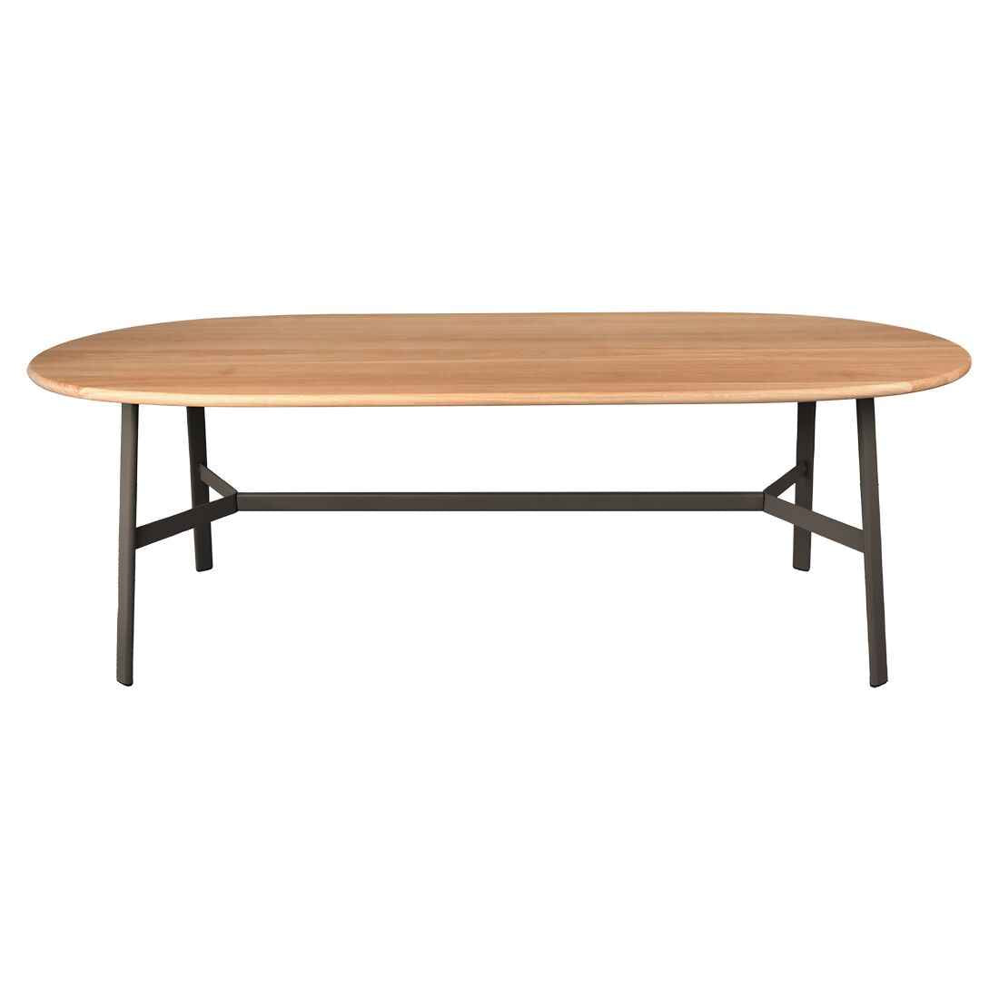 TABLE CHÊNE OVALE SO'O 220 X 95 CM FERMOB Tonka