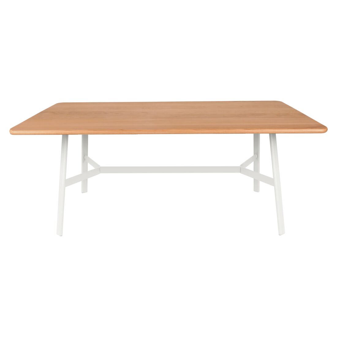 TABLE CHÊNE SO'O 180 x 90 CM FERMOB Blanc coton