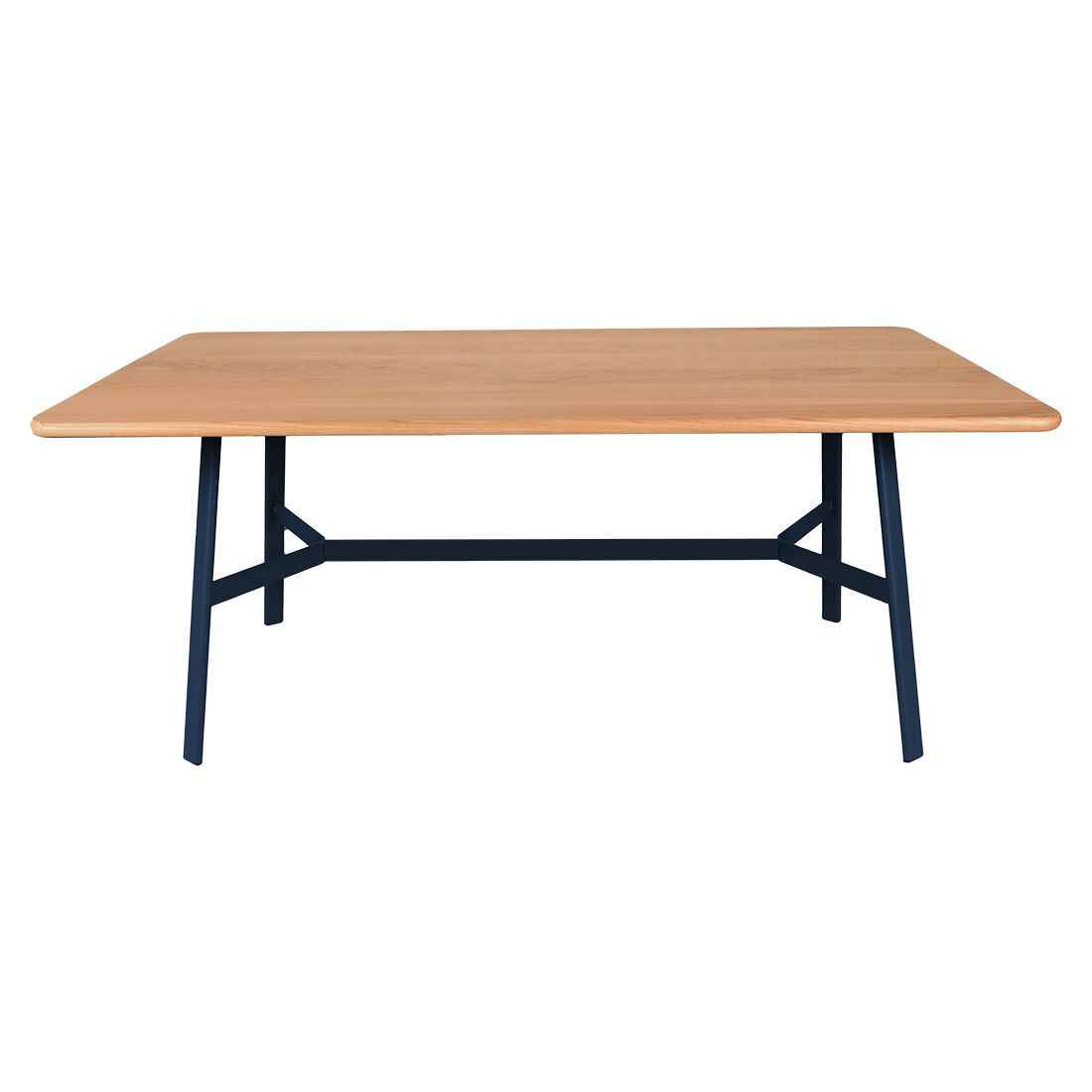 TABLE CHÊNE SO'O 180 x 90 CM FERMOB Bleu abysse