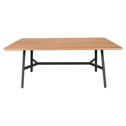 TABLE CHÊNE SO'O 180 x 90 CM FERMOB Carbone