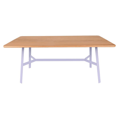 TABLE CHÊNE SO'O 180 x 90 CM FERMOB Menthe glaciale