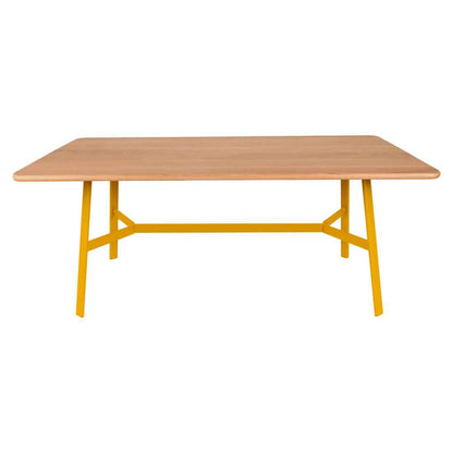 TABLE CHÊNE SO'O 180 x 90 CM FERMOB Muscade