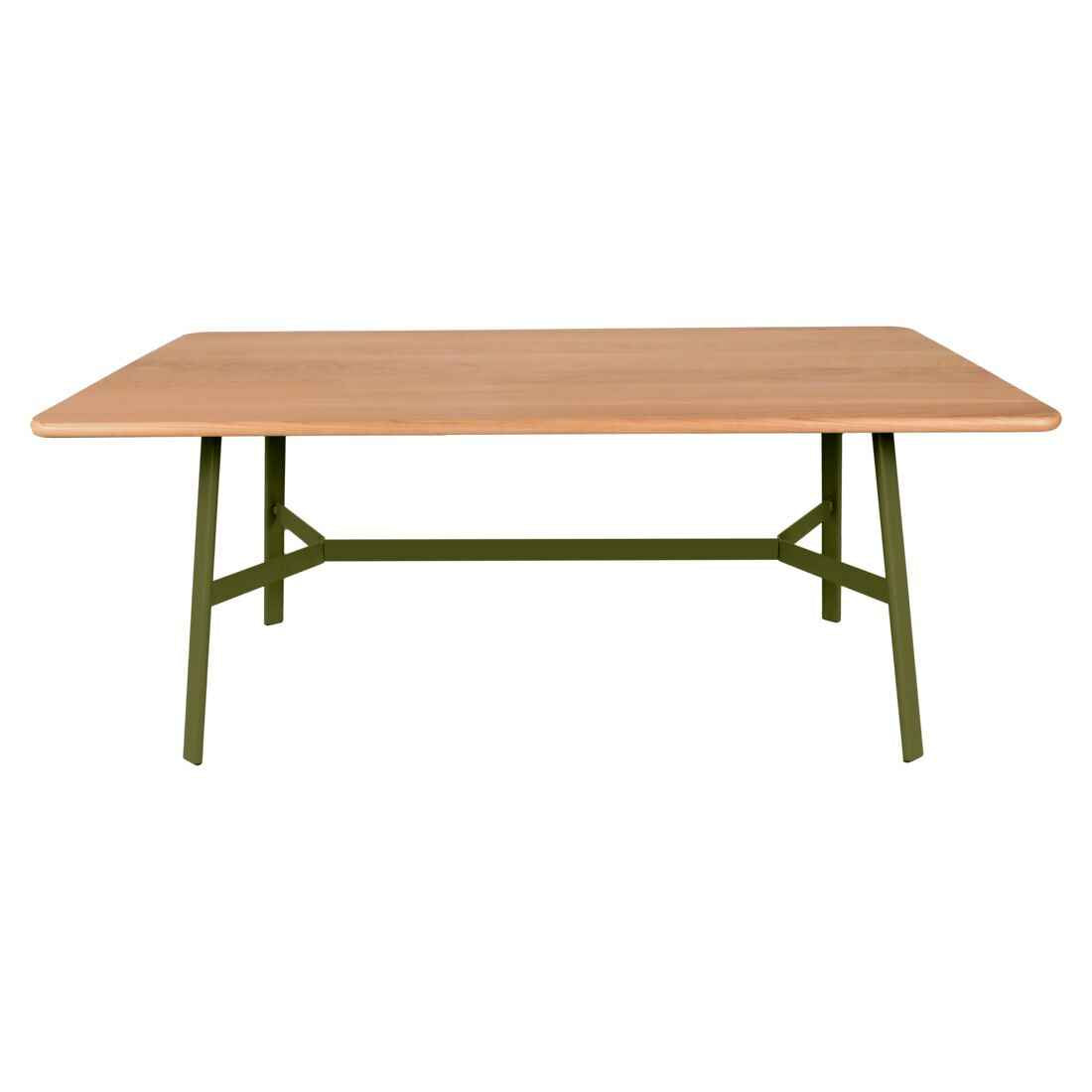 TABLE CHÊNE SO'O 180 x 90 CM FERMOB Piment