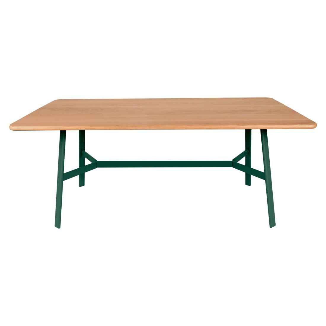 TABLE CHÊNE SO'O 180 x 90 CM FERMOB Vert cèdre