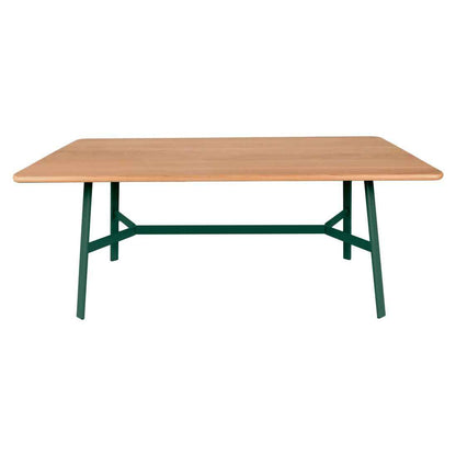 TABLE CHÊNE SO'O 180 x 90 CM FERMOB Vert cèdre