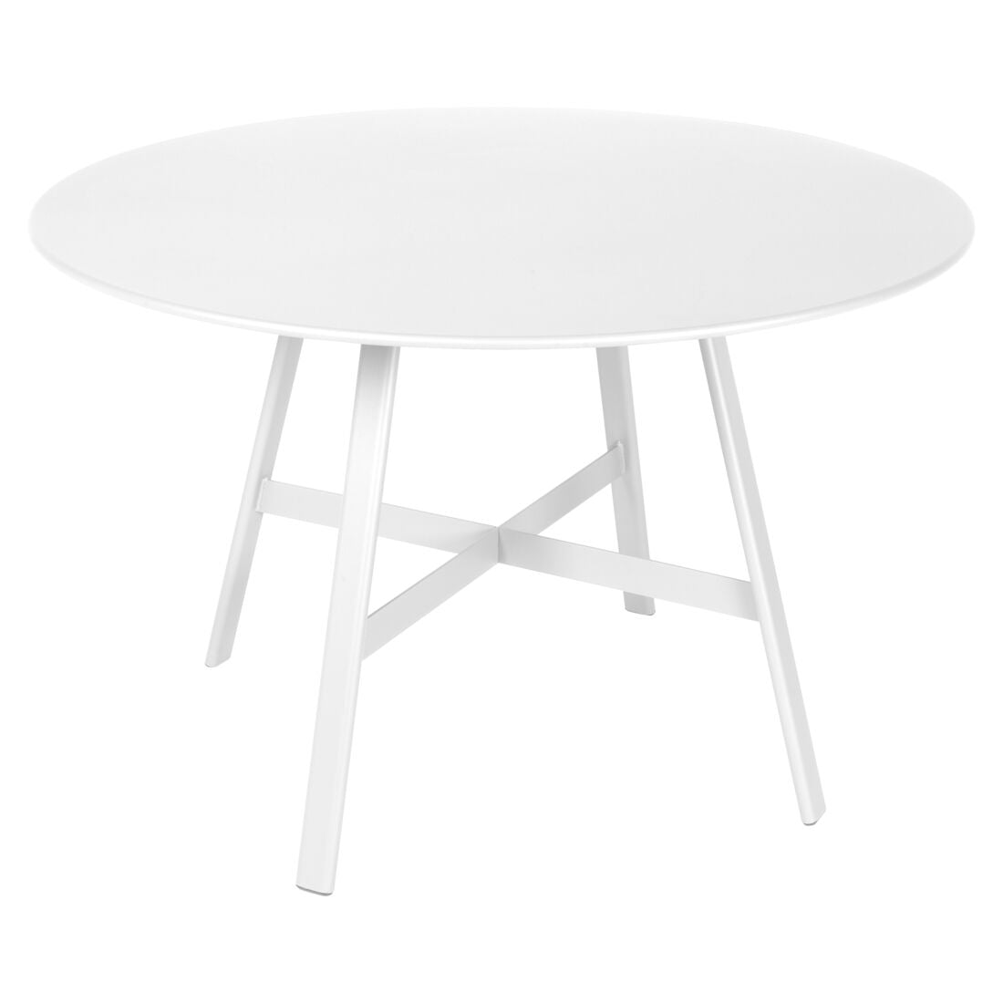 TABLE SO'O Ø 117 CM FERMOB Blanc coton
