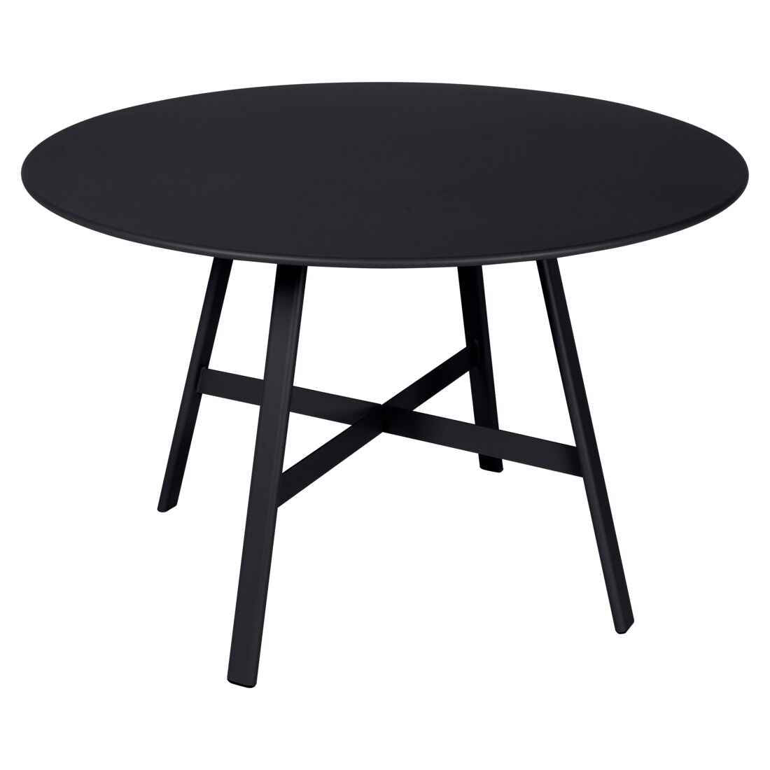 TABLE SO'O Ø 117 CM FERMOB Carbone