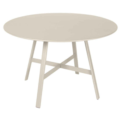 TABLE SO'O Ø 117 CM FERMOB Gris argile