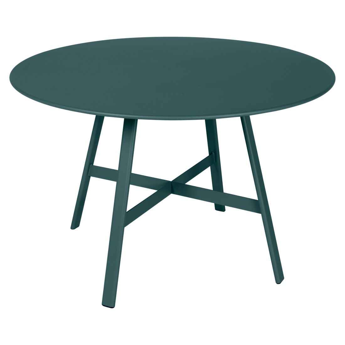 TABLE SO'O Ø 117 CM FERMOB Gris orage