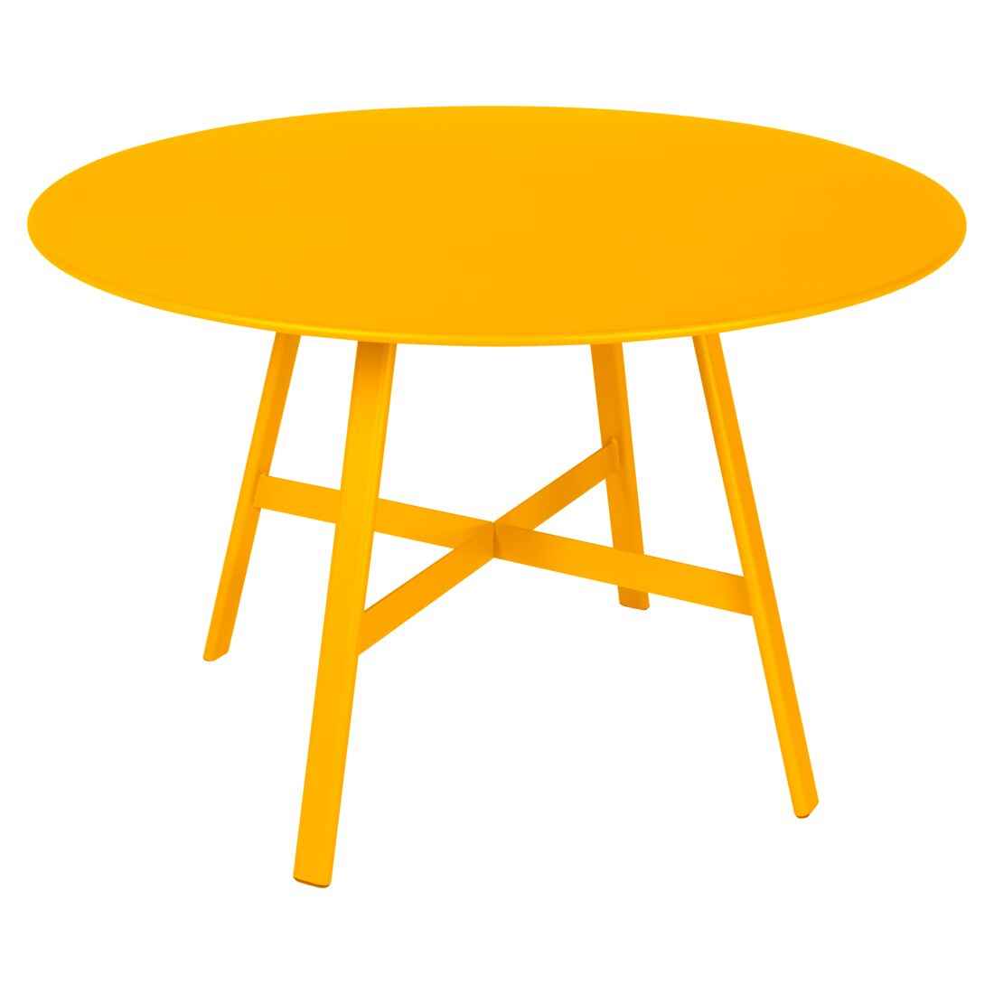 TABLE SO'O Ø 117 CM FERMOB Miel