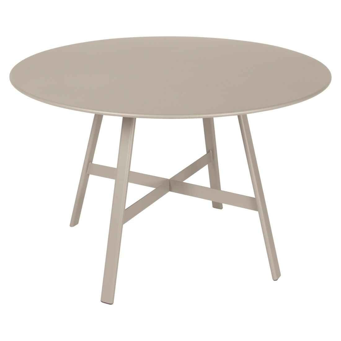 TABLE SO'O Ø 117 CM FERMOB Muscade