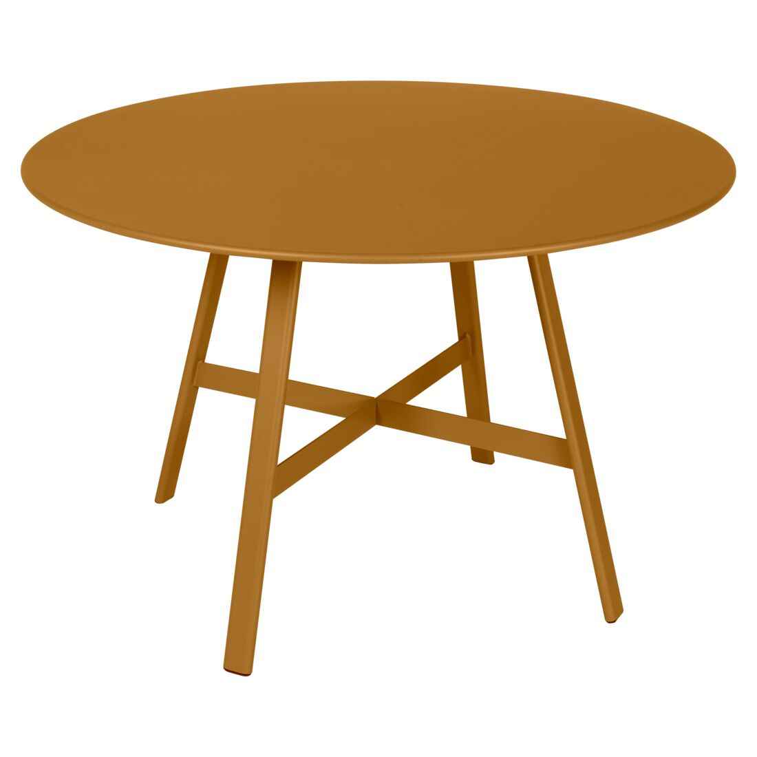 TABLE SO'O Ø 117 CM FERMOB Pain d'épices